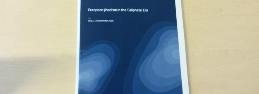 Conference on European Jihadism in the 'Caliphate' Era